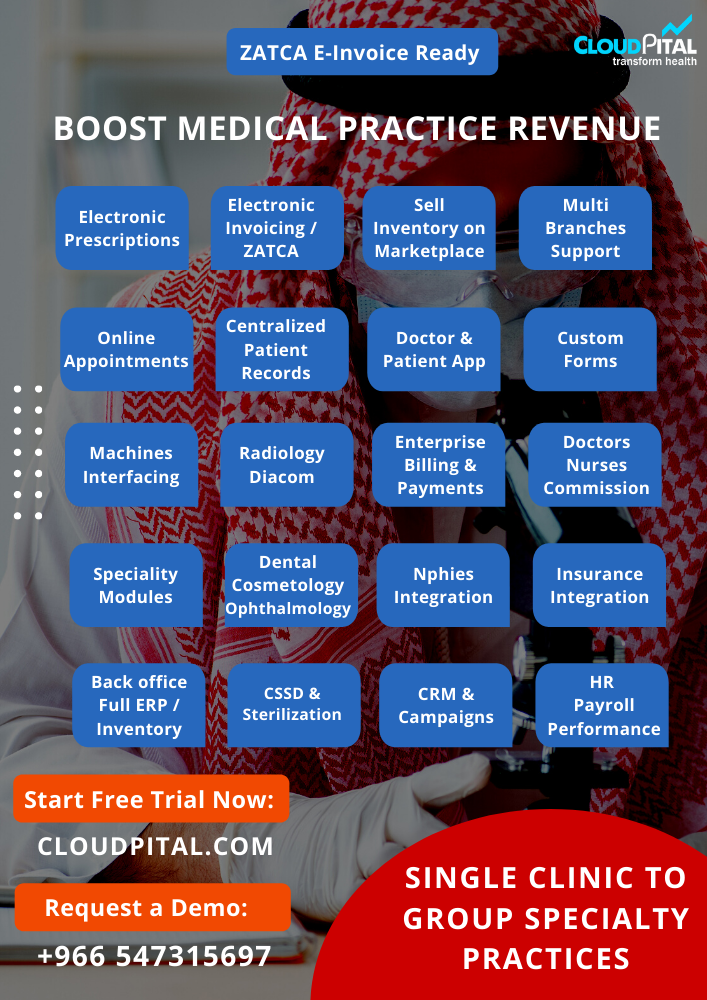 Which are the top Medical Speciality in Ophthalmology EMR Software in Saudi Arabia?