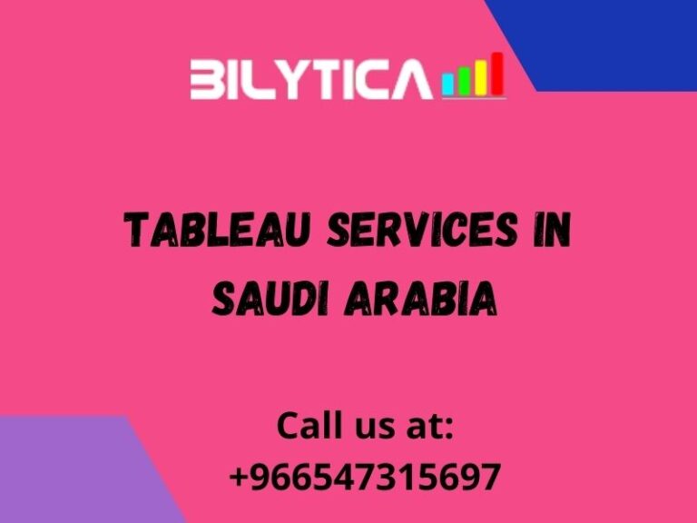 كيف تعمل خدمات التابلوه في المملكة العربية السعودية على تحسين أداء الأعمال؟